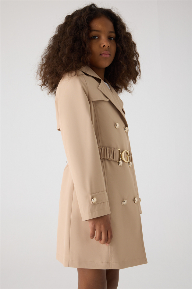 Guess Girl Beige Trench Guess Girl Beige Trench 