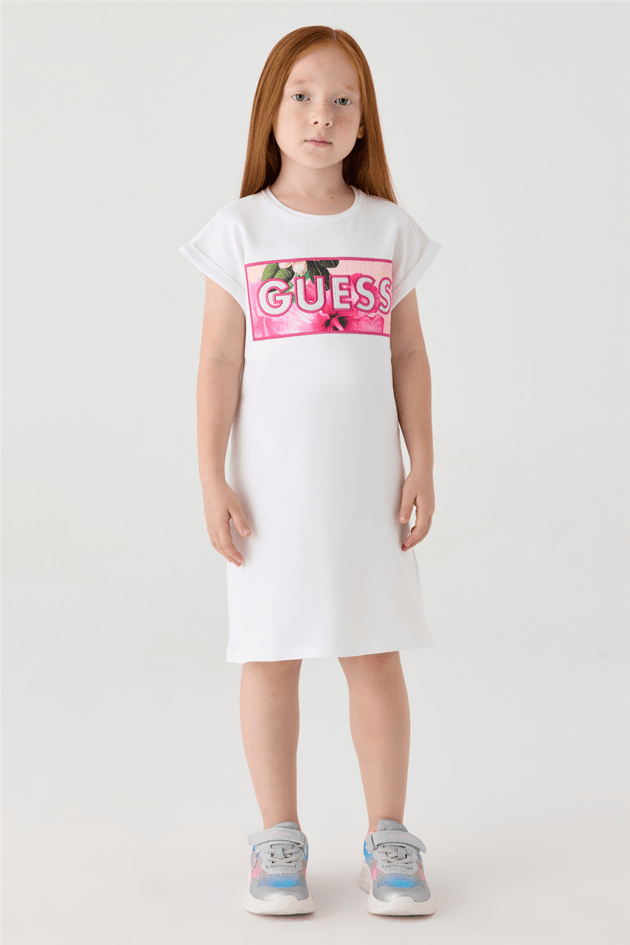 Guess Girl White DressGuess Girl White Dress