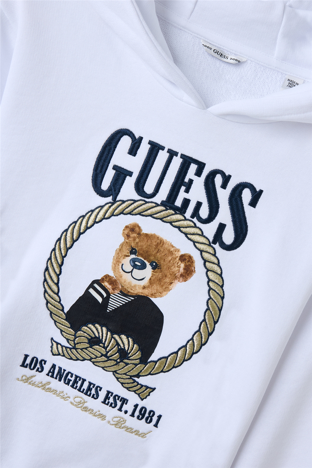 Guess Kız Çocuk Beyaz SweatshirtGuess Kız Çocuk Beyaz Sweatshirt