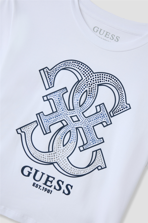 Guess Kız Çocuk Beyaz TişörtGuess Kız Çocuk Beyaz Tişört
