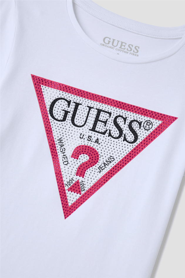 Guess Kız Çocuk Beyaz TişörtGuess Kız Çocuk Beyaz Tişört