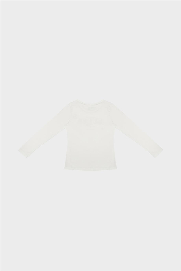 Guess Kız Çocuk Beyaz Tshirt
