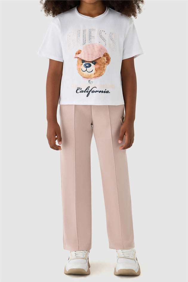Guess Kız Çocuk Beyaz TshirtGuess Kız Çocuk Beyaz Tshirt