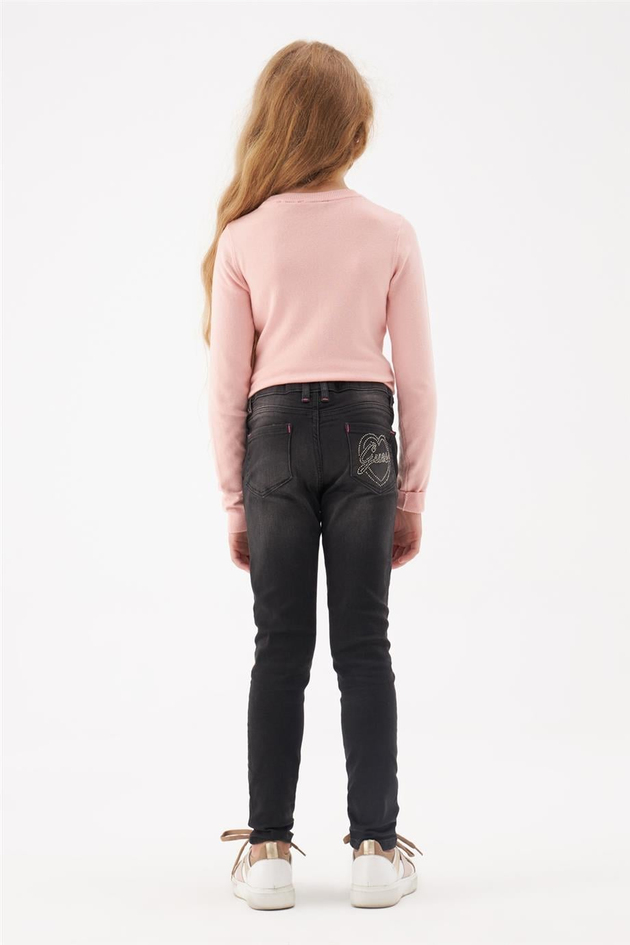 Guess Kız Çocuk Desenli Jean Pantolon