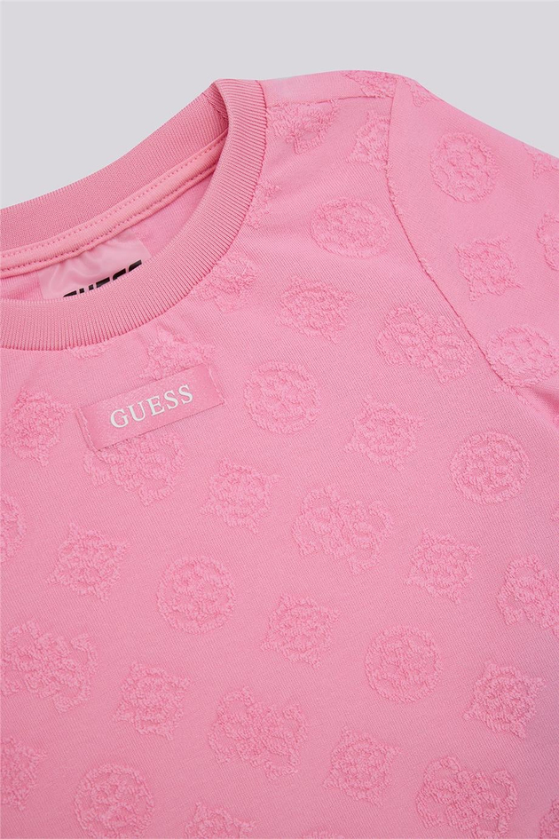 Guess Kız Çocuk Desenli TshirtGuess Kız Çocuk Desenli Tshirt