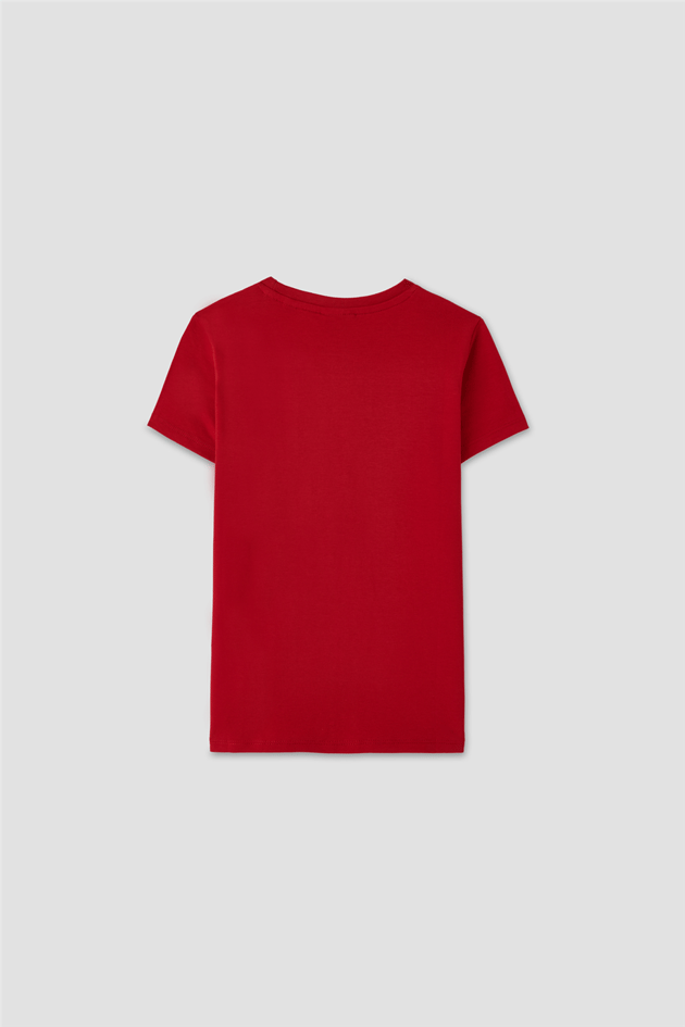 Guess Kız Çocuk Kırmızı TişörtGuess Kız Çocuk Kırmızı Tişört