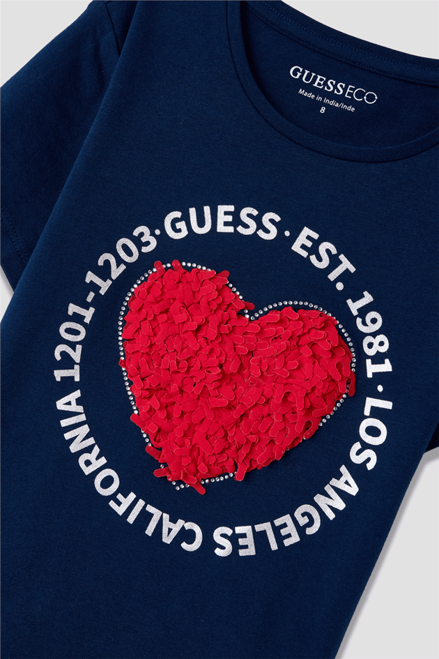 Guess Kız Çocuk Lacivert TişörtGuess Kız Çocuk Lacivert Tişört