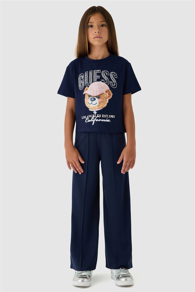 Guess Kız Çocuk Lacivert TshirtGuess Kız Çocuk Lacivert Tshirt