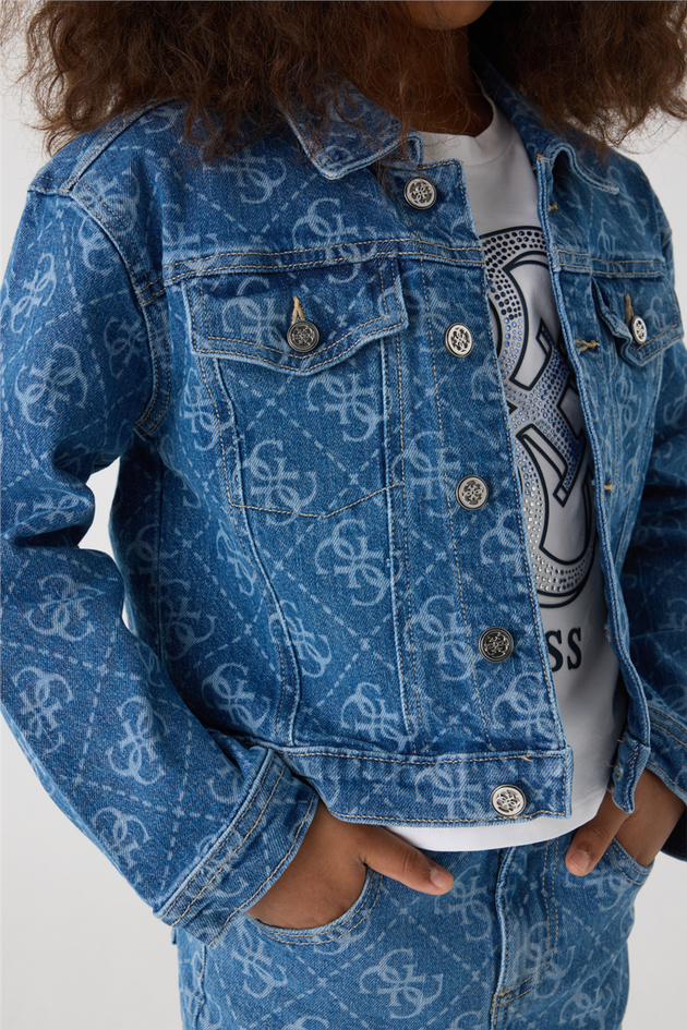 Guess Kız Çocuk Mavi CeketGuess Kız Çocuk Mavi Ceket