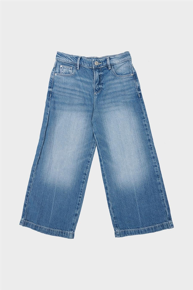 Guess Kız Çocuk Mavi Jean Pantolon