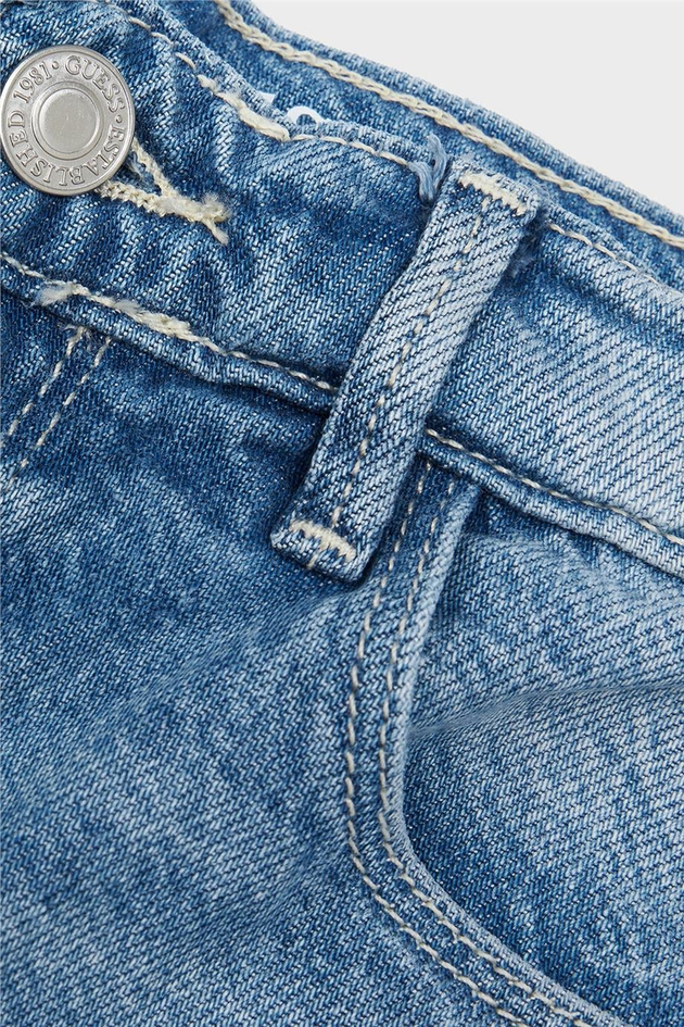 Guess Kız Çocuk Mavi Jean Pantolon