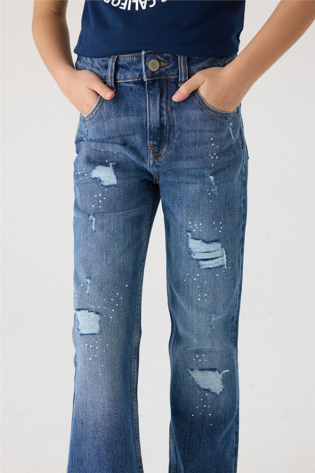 Guess Kız Çocuk Mavi PantolonGuess Kız Çocuk Mavi Pantolon