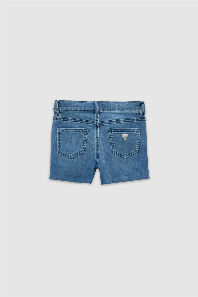 Guess Kız Çocuk Mavi Şort