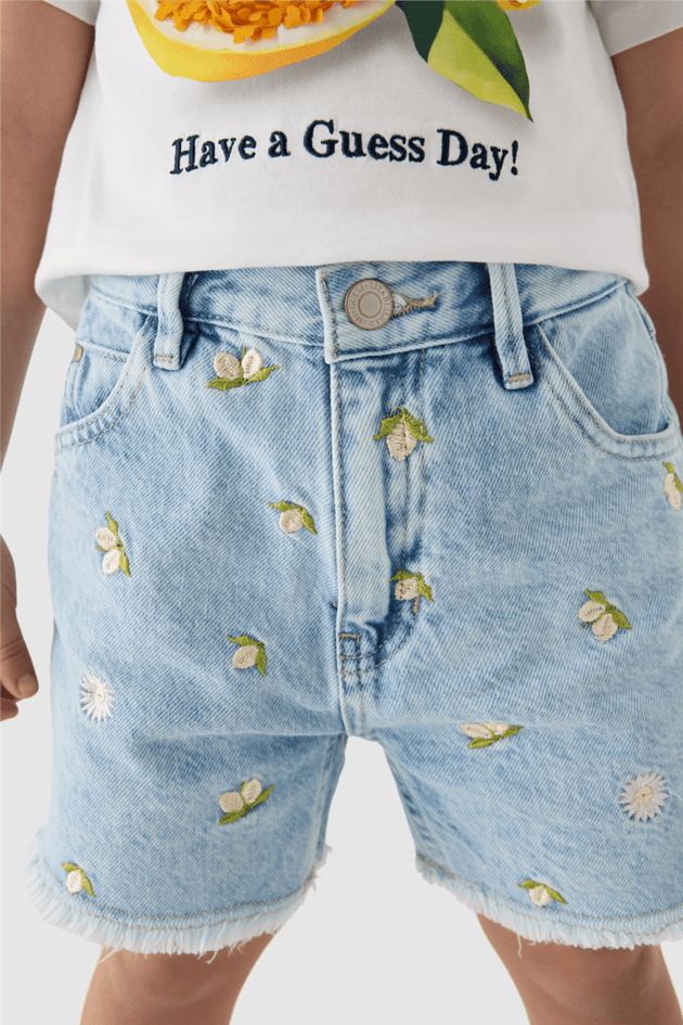 Guess Kız Çocuk Mavi ŞortGuess Kız Çocuk Mavi Şort