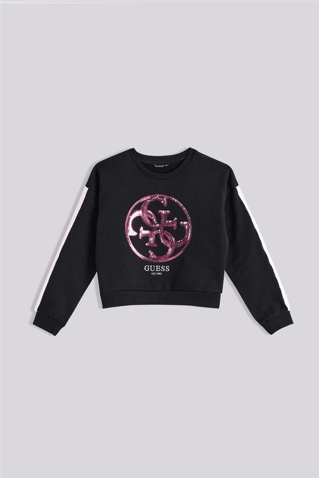 Guess Kız Çocuk Siyah SweatshirtGuess Kız Çocuk Siyah Sweatshirt
