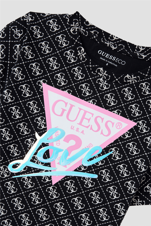 Guess Girl Black TshirtGuess Girl Black Tshirt