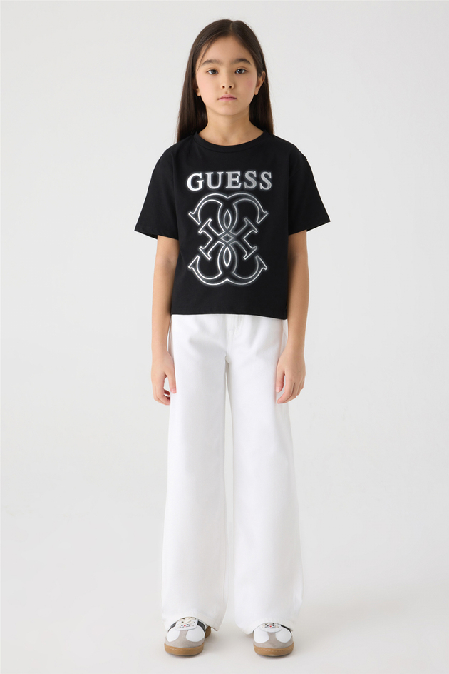Guess Kız Çocuk Siyah TişörtGuess Kız Çocuk Siyah Tişört