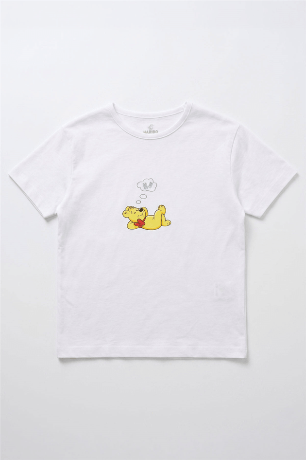 Haribo Erkek Çocuk Beyaz Mavi Pijama TakımHaribo Erkek Çocuk Beyaz Mavi Pijama Takım