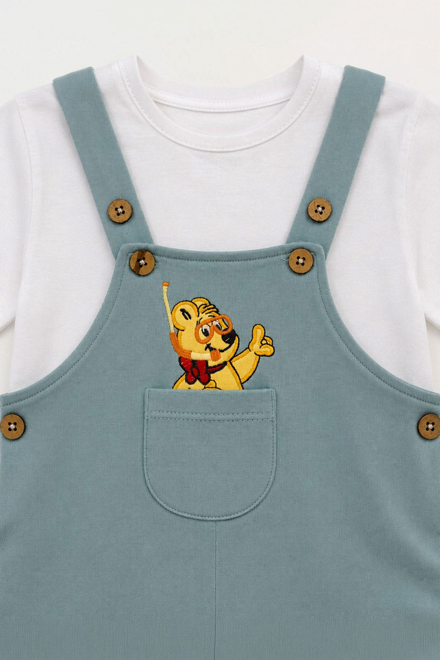 Haribo Boy Bib and Brace OverallHaribo Boy Bib and Brace Overall