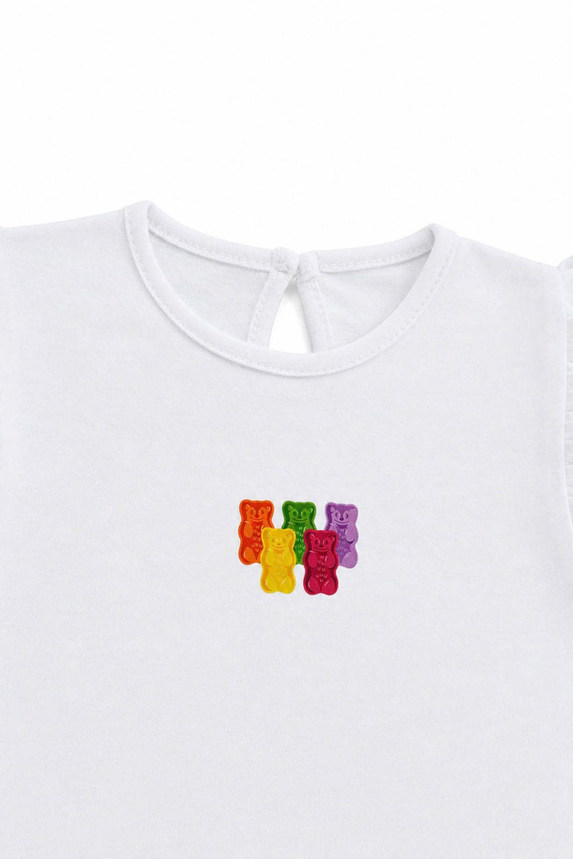 Haribo Girl Tshirt Shorts SuitHaribo Girl Tshirt Shorts Suit