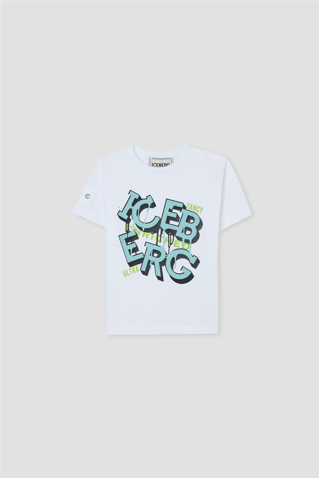 Iceberg Erkek Bebek Beyaz TshirtIceberg Erkek Bebek Beyaz Tshirt