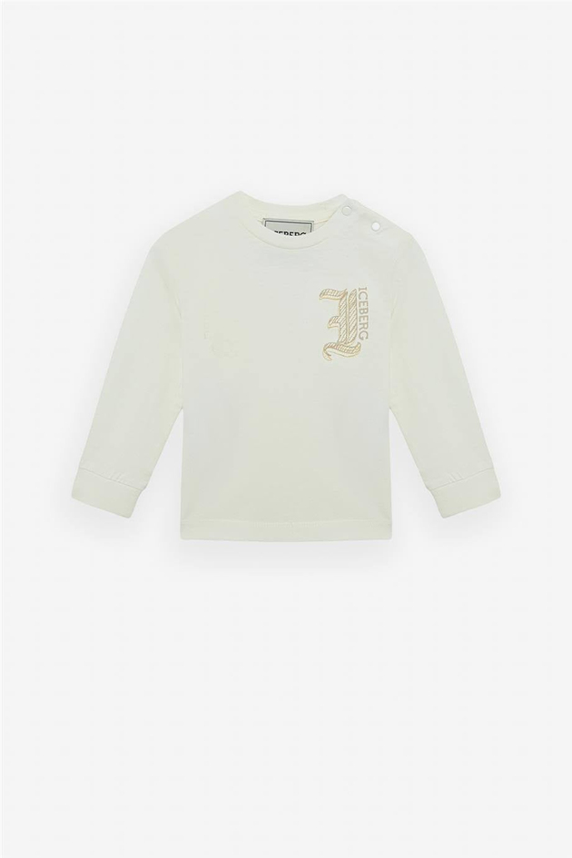 Iceberg Baby Boy Off white TshirtIceberg Baby Boy Off white Tshirt