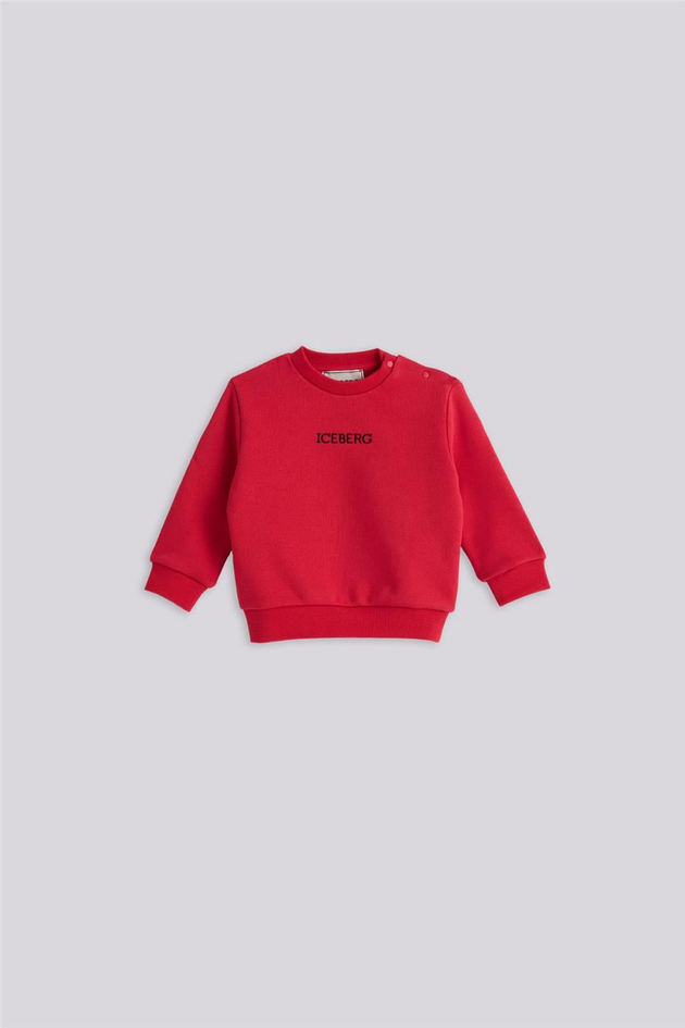 Iceberg Erkek Bebek Kırmızı SweatshirtIceberg Erkek Bebek Kırmızı Sweatshirt