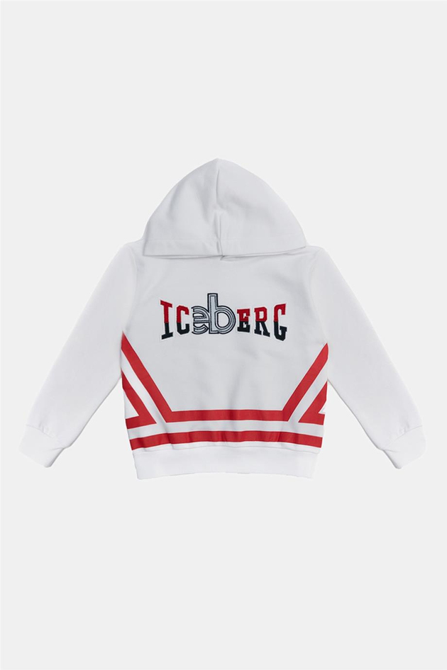 Iceberg Erkek Çocuk Beyaz Sweatshirt