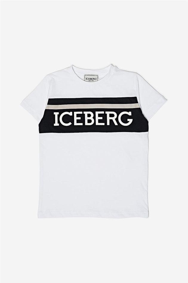 Iceberg Erkek Çocuk Beyaz T-Shirt