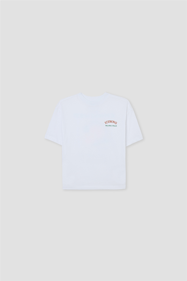 Iceberg Boy White TshirtIceberg Boy White Tshirt