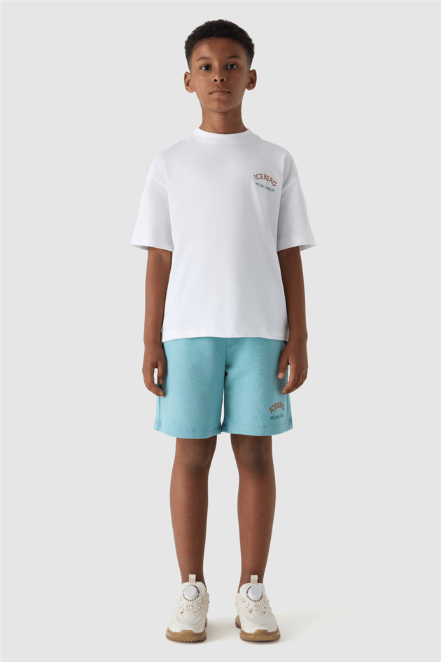 Iceberg Boy White TshirtIceberg Boy White Tshirt