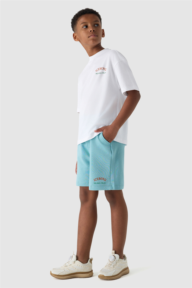 Iceberg Boy White TshirtIceberg Boy White Tshirt