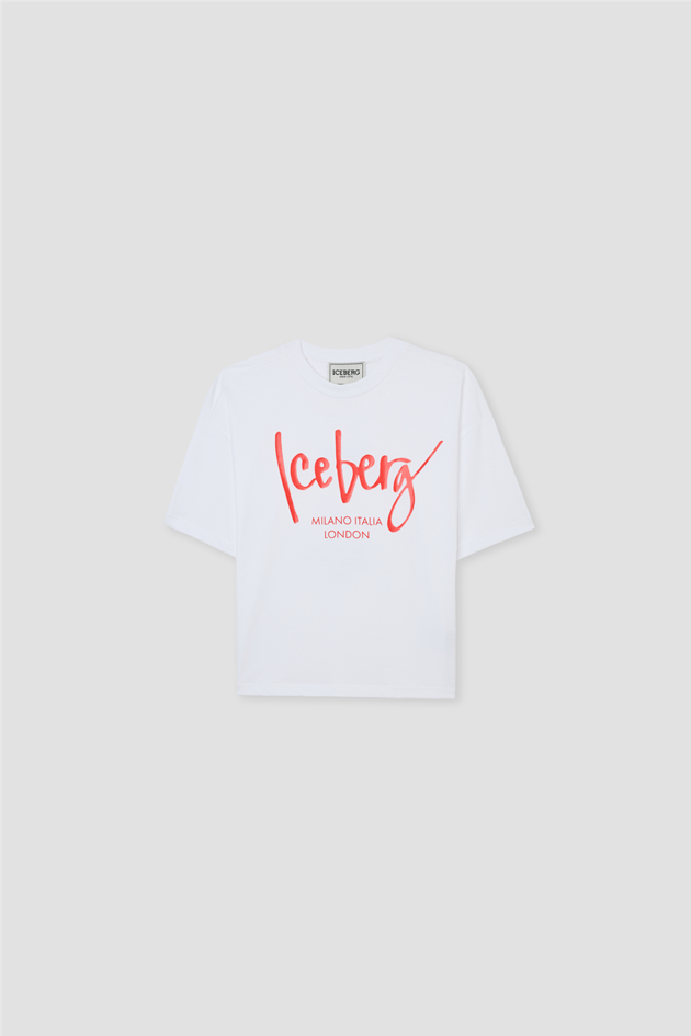 Iceberg Erkek Çocuk Beyaz TshirtIceberg Erkek Çocuk Beyaz Tshirt