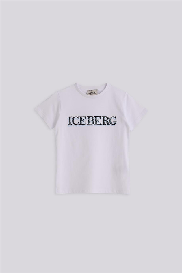 Iceberg Erkek Çocuk Beyaz TshirtIceberg Erkek Çocuk Beyaz Tshirt