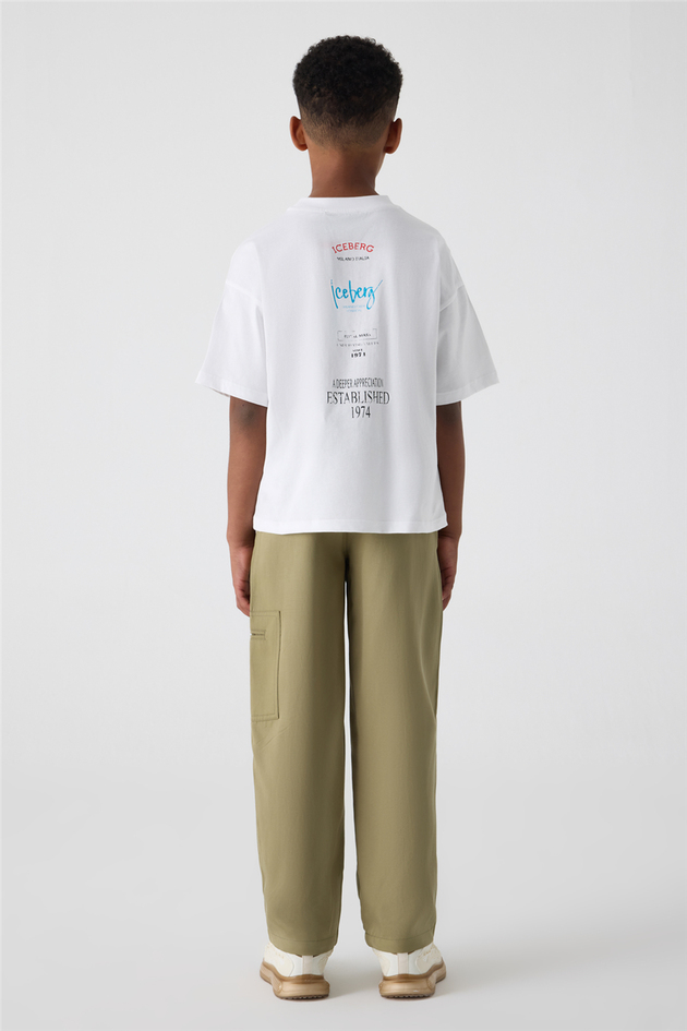 Iceberg Erkek Çocuk Beyaz TshirtIceberg Erkek Çocuk Beyaz Tshirt