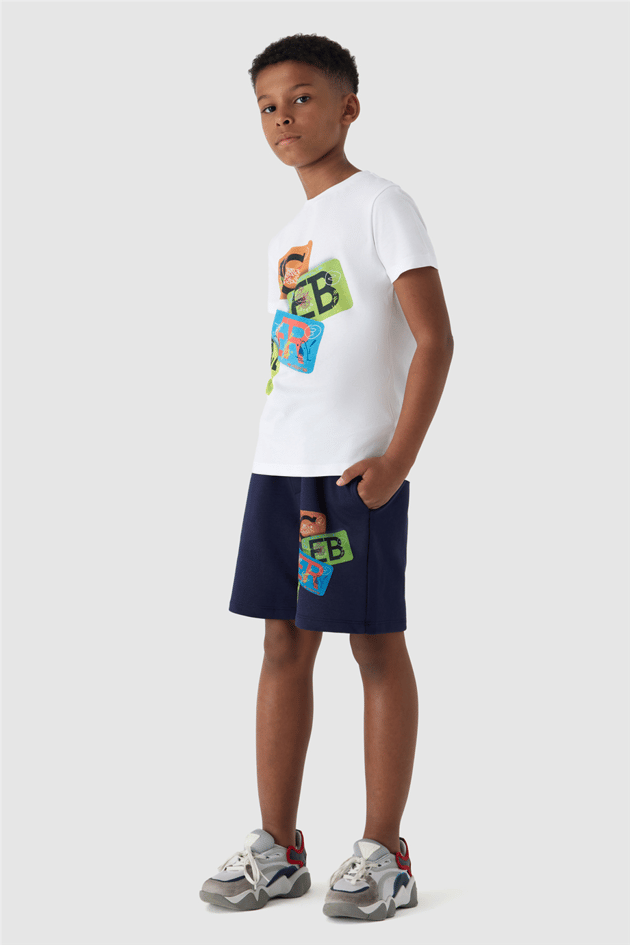 Iceberg Boy White TshirtIceberg Boy White Tshirt