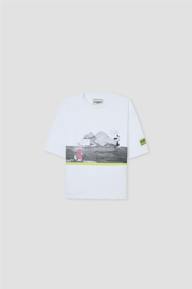 Iceberg Boy White TshirtIceberg Boy White Tshirt