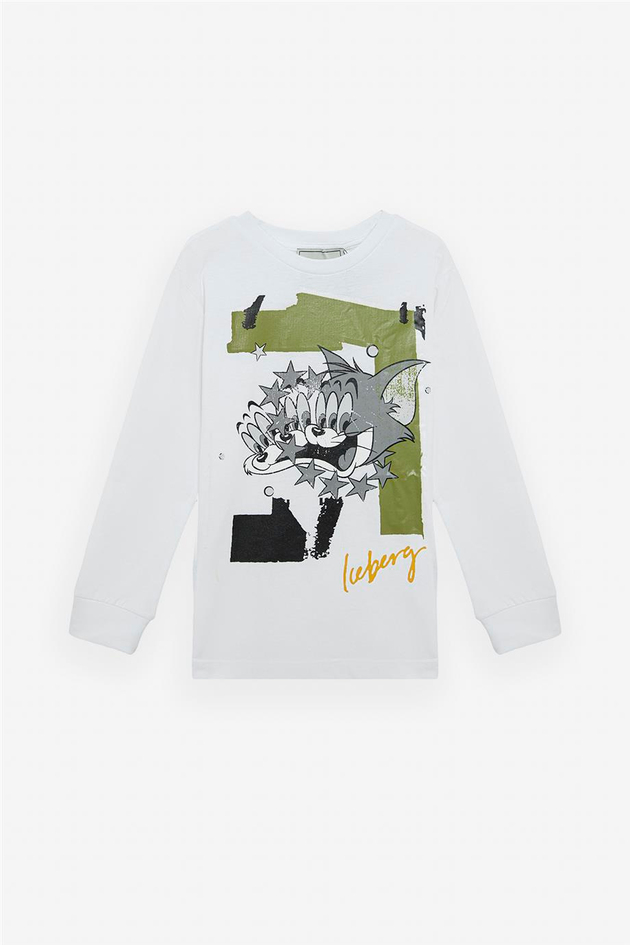 Iceberg Boy White TshirtIceberg Boy White Tshirt