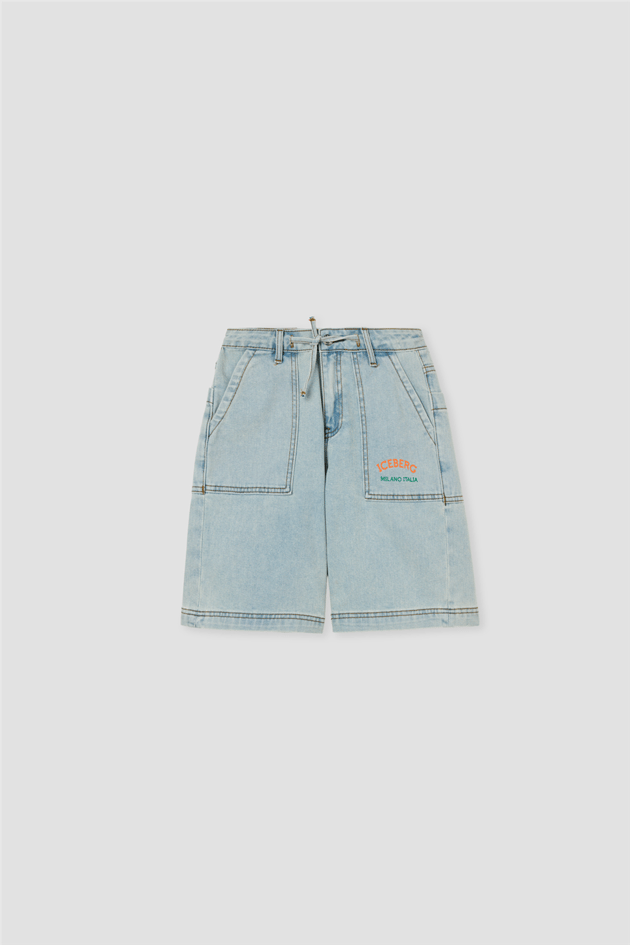 Iceberg Erkek Çocuk Denim ŞortIceberg Erkek Çocuk Denim Şort