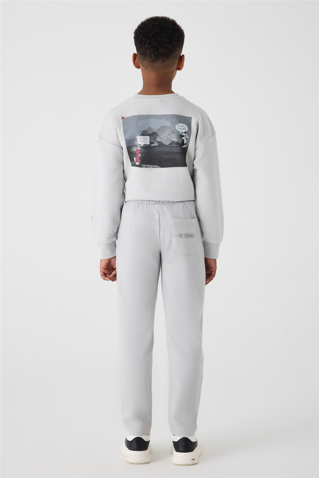 Iceberg Boy Grey TrousersIceberg Boy Grey Trousers