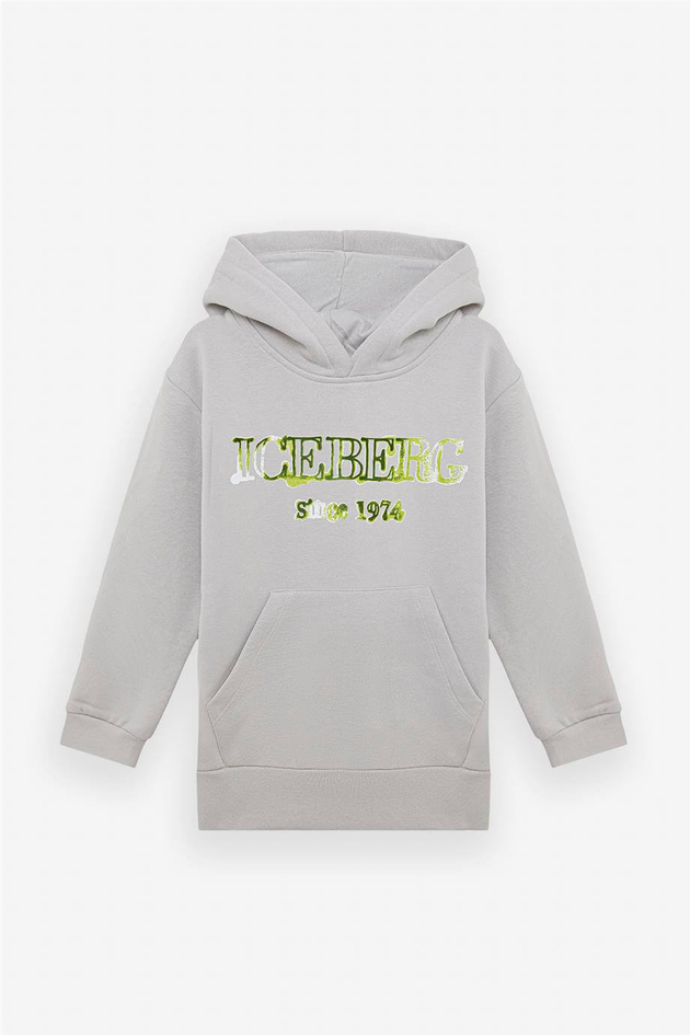 Iceberg Boy Grey SweatshirtIceberg Boy Grey Sweatshirt
