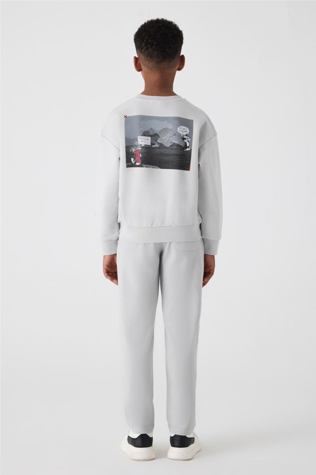 Iceberg Boy Grey SweatshirtIceberg Boy Grey Sweatshirt