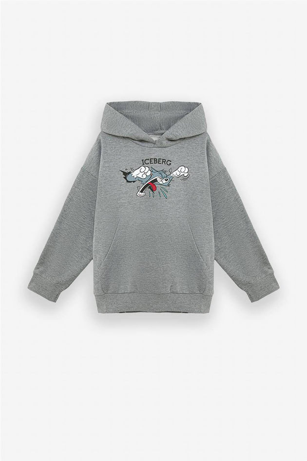 Iceberg Boy Grey SweatshirtIceberg Boy Grey Sweatshirt