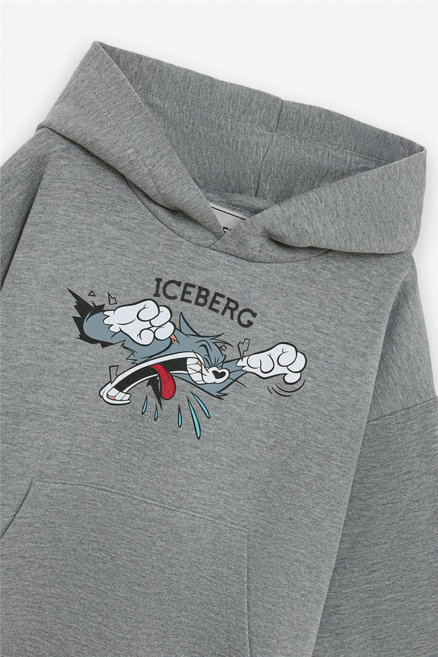 Iceberg Boy Grey SweatshirtIceberg Boy Grey Sweatshirt