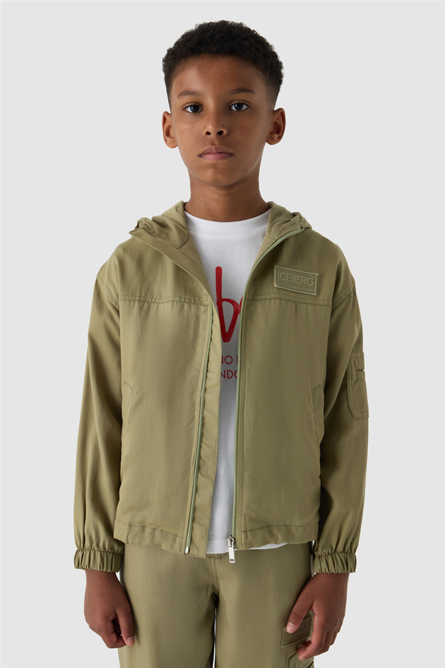 Iceberg Boy Khaki JacketIceberg Boy Khaki Jacket