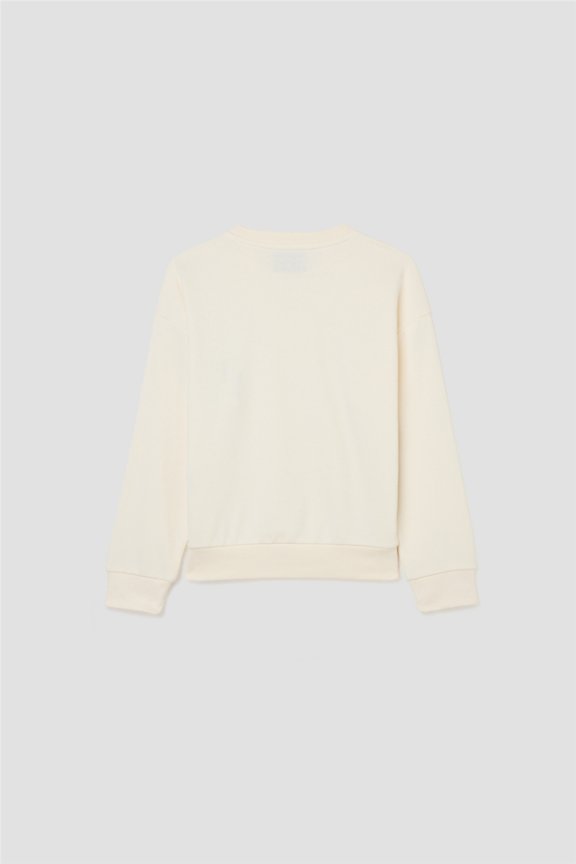 Iceberg Erkek Çocuk Kırık Beyaz SweatshirtIceberg Erkek Çocuk Kırık Beyaz Sweatshirt