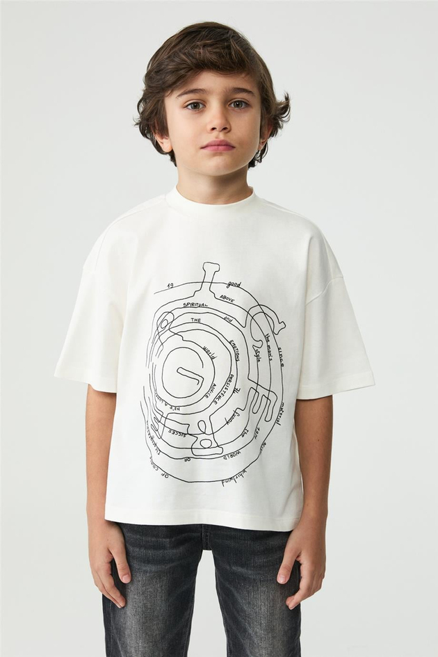 Iceberg Boy Kırık White Tshirt Iceberg Boy Kırık White Tshirt 