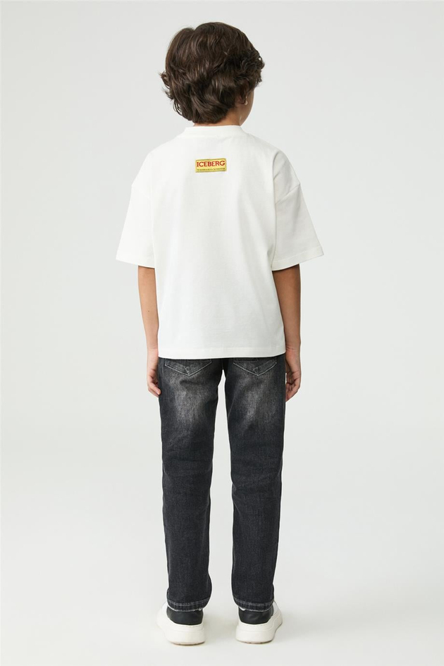Iceberg Boy Kırık White Tshirt Iceberg Boy Kırık White Tshirt 