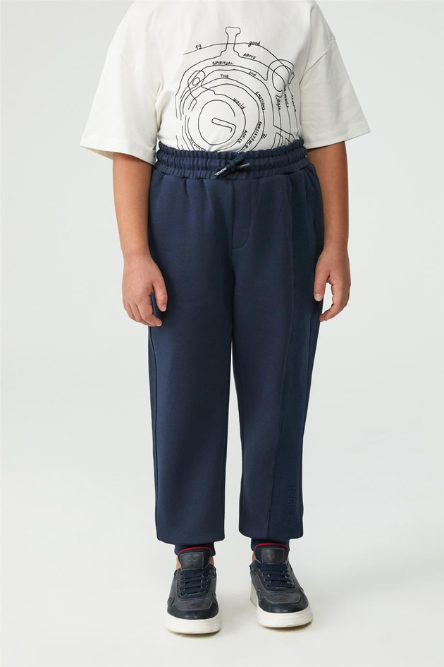 Iceberg Boy Navy Blue Tracksuit BottomIceberg Boy Navy Blue Tracksuit Bottom