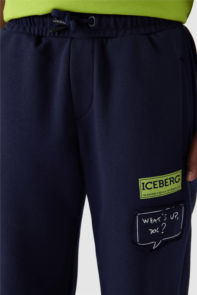 Iceberg Erkek Çocuk Lacivert Eşofman AltıIceberg Erkek Çocuk Lacivert Eşofman Altı